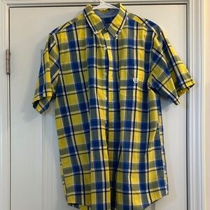 Chaps Men's Vibrant Plaid Button Down Shirt